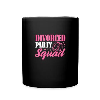 Divorce Separation End Relationship Gift - Full Colour Mug - black - Front