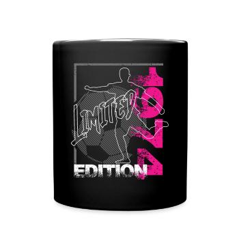 Édition limitée 1974 Édition limitée Football - Mug uni - noir - Devant