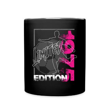 Édition limitée 1975 Édition limitée Football - Mug uni - noir - Devant