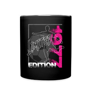 Limited Edition 1977 Limited Edition Football - Full Colour Mug - black - Front