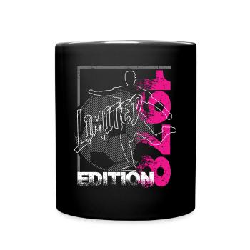Limited Edition 1978 Limited Edition Football - Full Colour Mug - black - Front