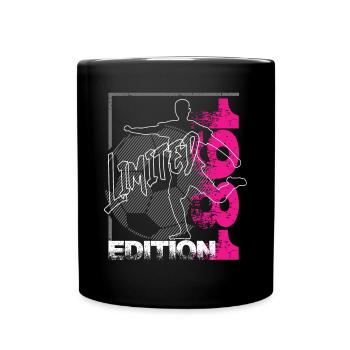 Édition limitée 1981 Édition limitée Football - Mug uni - noir - Devant