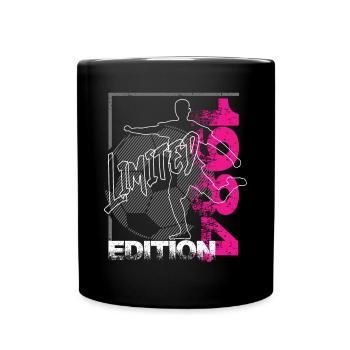 Limited Edition 1984 Limited Edition Football - Full Colour Mug - black - Front