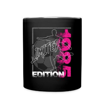 Limited Edition 1985 Limited Edition Football - Full Colour Mug - black - Front