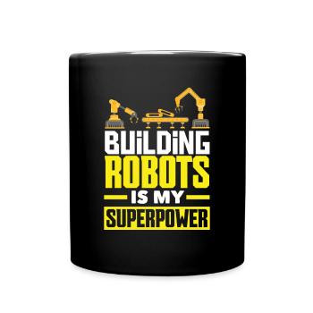 Programmeur de robots robotiques - Mug uni - noir - Devant