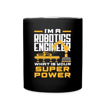 Programmeur de robots robotiques - Mug uni - noir - Devant