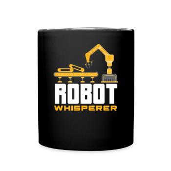 Programmeur de robots robotiques - Mug uni - noir - Devant