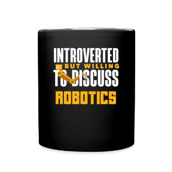 Programmeur de robots robotiques - Mug uni - noir - Devant