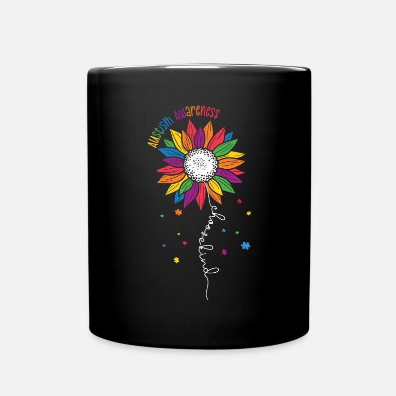 Autismus Awareness Day Autist Geschenk - Tasse einfarbig - Schwarz