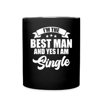 Bachelorette Hen Party Gift - Full Colour Mug - black - Front