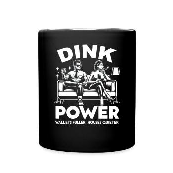 Double revenu Pas d’enfants Mariage Couple marié DINK - Mug uni - noir - Devant