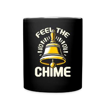 Joueur de cloches musicales musicien amoureux des cloches - Mug uni - noir - Devant