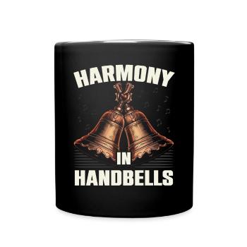 Joueur de cloches musicales musicien amoureux des cloches - Mug uni - noir - Devant