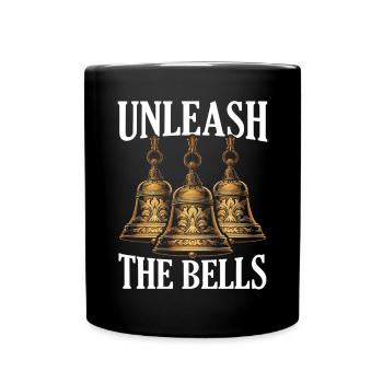 Joueur de cloches musicales musicien amoureux des cloches - Mug uni - noir - Devant