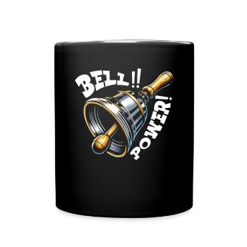 Joueur de cloches musicales musicien amoureux des cloches - Mug uni - noir - Devant
