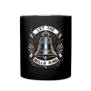 Joueur de cloches musicales musicien amoureux des cloches - Mug uni - noir - Devant