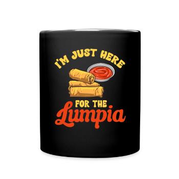 Lumpia Cuisine philippine Philippines - Mug uni - noir - Devant
