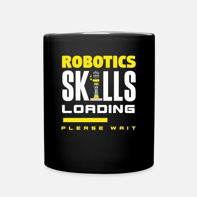 Robotik Roboter Programmierer - Tasse einfarbig - Schwarz