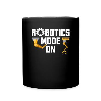 Programmeur de robots robotiques - Mug uni - noir - Devant