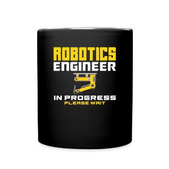 Programmeur de robots robotiques - Mug uni - noir - Devant
