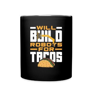 Programmeur de robots robotiques - Mug uni - noir - Devant
