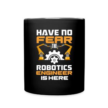 Programmeur de robots robotiques - Mug uni - noir - Devant