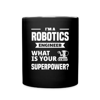 Programmeur de robots robotiques - Mug uni - noir - Devant