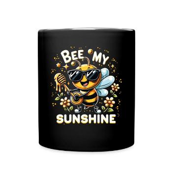 Bee Lovers Beekeepers Naturefriends Beekeepers - Full Colour Mug - black - Front