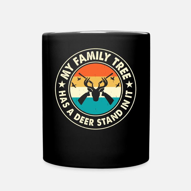 Jäger Jagen - Tasse einfarbig - Schwarz