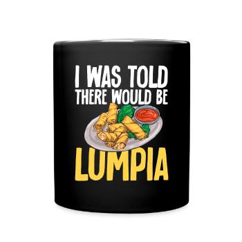 Lumpia Cuisine philippine Philippines - Mug uni - noir - Devant