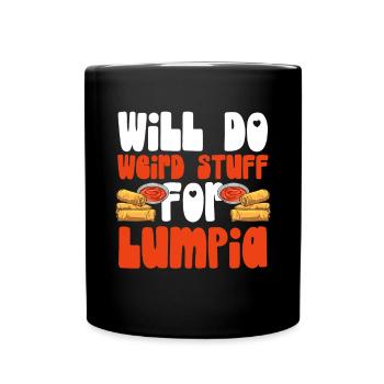 Lumpia Cuisine philippine Philippines - Mug uni - noir - Devant