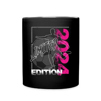 Football en édition limitée 2024 en édition limitée - Mug uni - noir - Devant