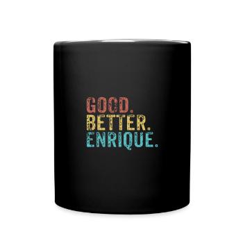 Bon mieux Enrique - Mug uni - noir - Devant