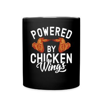 Chicken Wings Gifts - Full Colour Mug - black - Front
