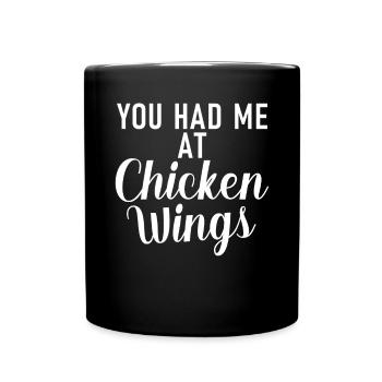 Chicken Wings Gifts - Full Colour Mug - black - Front