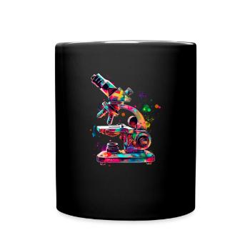 Microscopie Scientifique Biologiste Microscope - Mug uni - noir - Devant