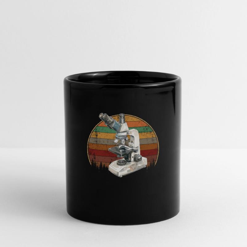 Microscopy Scientist Biologist Microscope Full Colour Mug