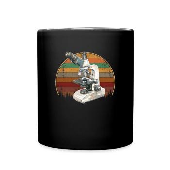 Microscopie Scientifique Biologiste Microscope - Mug uni - noir - Devant
