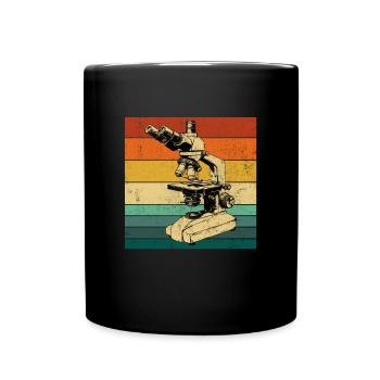 Microscopie Scientifique Biologiste Microscope - Mug uni - noir - Devant