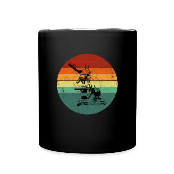 Microscopie Scientifique Biologiste Microscope - Mug uni - noir - Devant