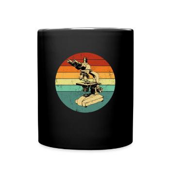 Microscopie Scientifique Biologiste Microscope - Mug uni - noir - Devant