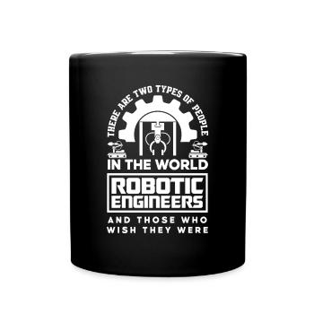 Programmeur de robots robotiques - Mug uni - noir - Devant