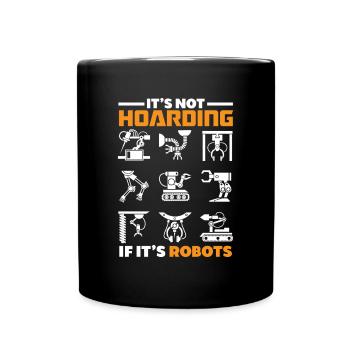 Robotics Robot Programmer - Full Colour Mug - black - Front