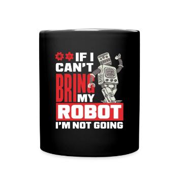 Programmeur de robots robotiques - Mug uni - noir - Devant