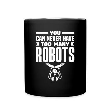 Programmeur de robots robotiques - Mug uni - noir - Devant