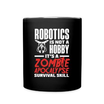 Programmeur de robots robotiques - Mug uni - noir - Devant