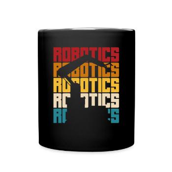 Programmeur de robots robotiques - Mug uni - noir - Devant