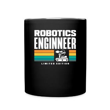 Programmeur de robots robotiques - Mug uni - noir - Devant