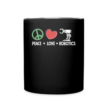Programmeur de robots robotiques - Mug uni - noir - Devant
