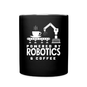 Programmeur de robots robotiques - Mug uni - noir - Devant